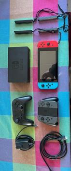 Nintendo Switch bundel met 9 topgames, Ophalen, Zo goed als nieuw, Met 3 controllers of meer, Switch Original