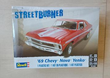 1/25 Chevrolet '69 Chevy Nova Yenko modelkit Revell nieuw beschikbaar voor biedingen