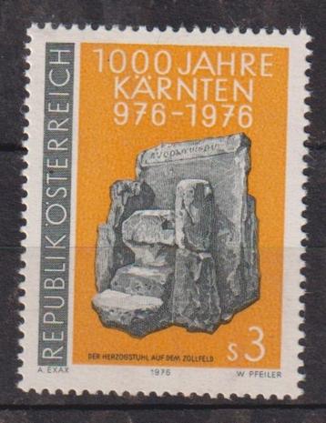Oostenrijk 1976 Karnten 1000 jaar Kroning troon pf beschikbaar voor biedingen