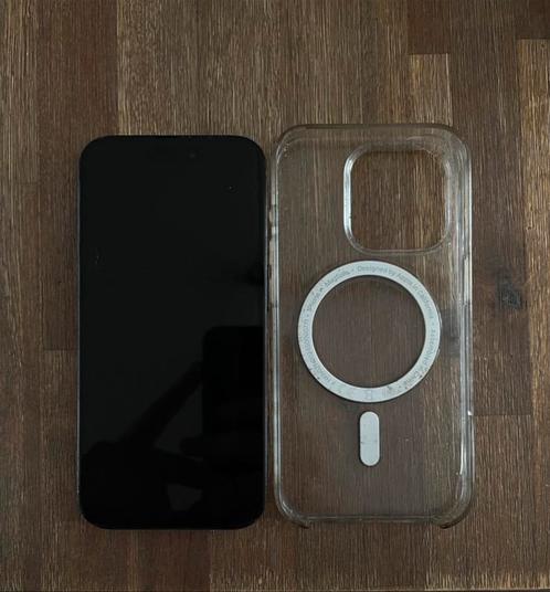 iPhone 15 Pro Titanium Blue 128 GB, Telecommunicatie, Mobiele telefoons | Apple iPhone, Zo goed als nieuw, 128 GB, Zonder abonnement