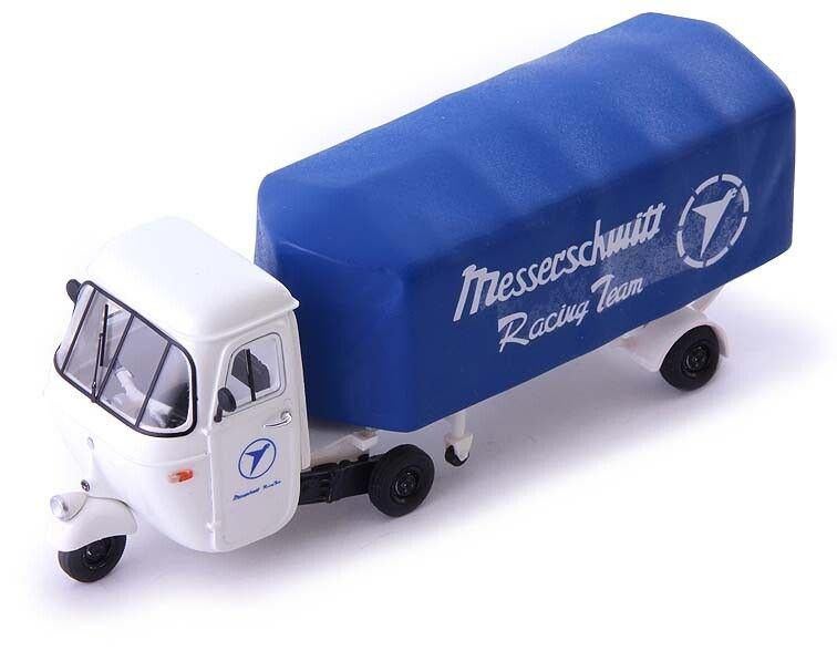 Piaggio Ape Renntransporter Messerschmitt (1:43, Autocult), Hobby en Vrije tijd, Modelauto's | 1:43, Overige merken, Auto, Nieuw