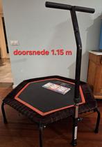 Fitness Trampoline christopeit sport met 3 dvd's, Sport en Fitness, Fitnessmaterialen, Ophalen of Verzenden, Zo goed als nieuw