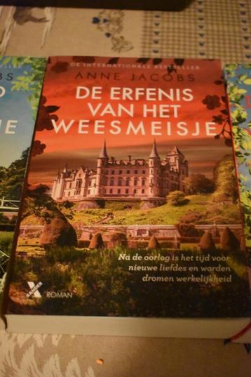 3 boeken van Anne Jacobs/het weesmeisje, 3 delen, € 4,00 p/s beschikbaar voor biedingen