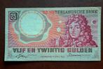 25 Gulden Biljetten, Postzegels en Munten, Bankbiljetten | Nederland, Ophalen of Verzenden, 25 gulden, Los biljet