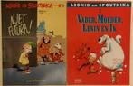 Leonid en spoutnika nr1+2 eerste editie's (3 per stuk), Meerdere stripboeken, Ophalen of Verzenden, Zo goed als nieuw, Marsu production