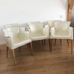 6 Matteo Grassi Matteograssi Vela stoel vintage, Ophalen, Gebruikt, Bruin, Nvt