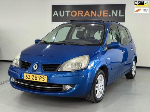 Renault Scénic 1.6-16V Tech Line-Pano-Airco-Cruise-APK-NAP!, Auto's, Renault, Bedrijf, Te koop, Scénic, ABS, Airbags, Airconditioning