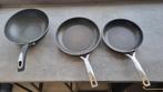 Le Creuset Koekenpannenset, Overige materialen, Gebruikt, Ophalen of Verzenden, Keramische plaat