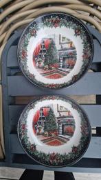 Kerstservies kerst 2 borden/schalen Royal Stafford, Huis en Inrichting, Keuken | Servies, Ophalen of Verzenden, Zo goed als nieuw