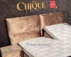 Norma Boxspring Vanquish Hotel Chique Dreambedden, Beige, Ophalen of Verzenden, Hotel Chique, Nieuw