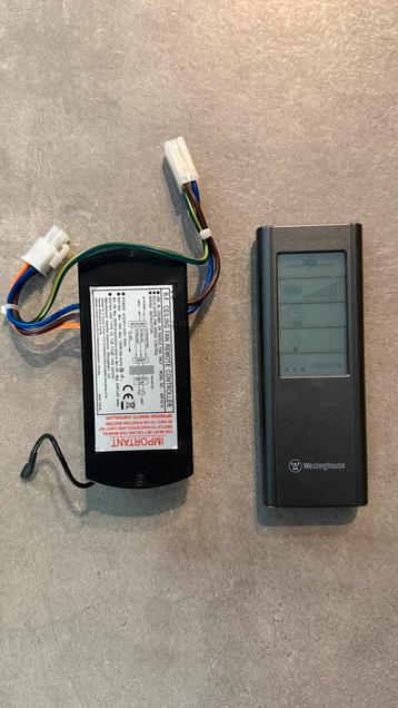 Westinghouse Plafondventilator Afstandsbediening Touchscreen beschikbaar voor biedingen
