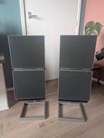 Bang & Olufsen Beovox MC120.2 vintage luidsprekers, Audio, Tv en Foto, Luidsprekers, Refurbished, 60 tot 120 watt, Front, Rear of Stereo speakers
