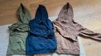 3 h&m capuchon sweaters maat 110/116, Ophalen of Verzenden, Gebruikt, Maat 116