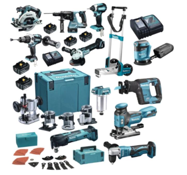 Makita combiset 18V accu gereedschap | Op maat samengesteld, Doe-het-zelf en Verbouw, Gereedschap | Boormachines, Nieuw, Overige typen
