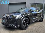 Audi Q3 Sportback 35 TFSI S-Line BLACK EDITION PANO LEDER, Auto's, Audi, 1498 cc, Zwart, 4 cilinders, 150 pk