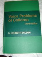 Voice Problems of Children Third Edition, Boeken, Ophalen of Verzenden, Nieuw, HBO