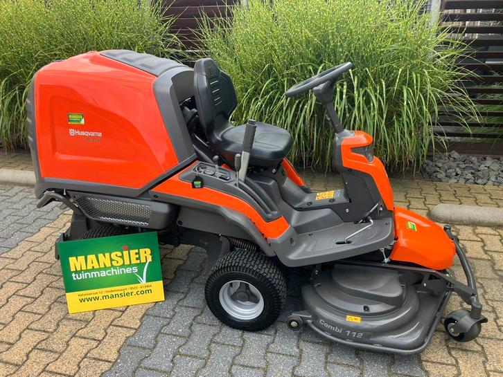 Husqvarna RC 318T. Supermooie machine. Prijs is incl BTW, Tuin en Terras, Zitmaaiers, Zo goed als nieuw, 90 tot 120 cm, Elektrische starter