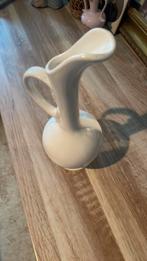 Vaas, Wit, Aardewerk of Porselein, Ophalen of Verzenden, Zo goed als nieuw