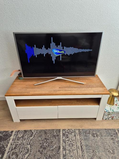 TV Meubel, Huis en Inrichting, Kasten | Televisiemeubels, Zo goed als nieuw, Minder dan 100 cm, 100 tot 150 cm, 25 tot 50 cm, Eikenhout