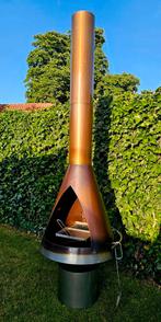 Tuinhaard buitenhaard Rvs bula laga nova, Tuin en Terras, Ophalen, Zo goed als nieuw