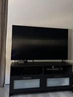 Zwarte TV meubel - Brimnes | 120x41x53 cm, Huis en Inrichting, Kasten | Televisiemeubels, Ophalen, 100 tot 150 cm, Zo goed als nieuw