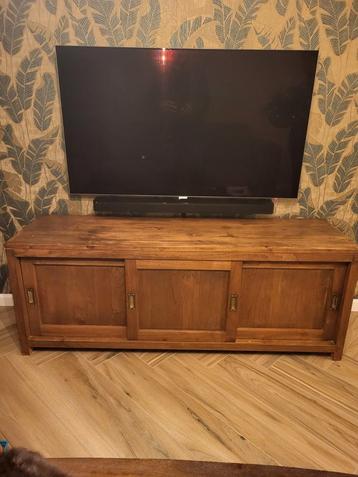  houten tv kast ( dressoir) teakhout( meubel ) 1,60m beschikbaar voor biedingen