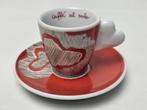 # Thun Caffe Al Volo Espresso kop en schotel love model 2, Huis en Inrichting, Keuken | Servies, Ophalen of Verzenden, Zo goed als nieuw