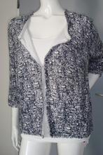 BLAUW/WIT VEST VAN BRAX MT 44, Maat 42/44 (L), BRAX, Zo goed als nieuw, Verzenden