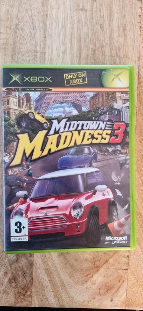 Midtown Madness 3 - Xbox, Spelcomputers en Games, Games | Xbox Original, Gebruikt, Racen en Vliegen, 2 spelers, Vanaf 3 jaar, Eén computer