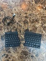 Ergonomisch toetsenbord - Bedraad R-Go Split USB zwart, Ergonomisch, Ophalen of Verzenden, Zo goed als nieuw, Qwerty