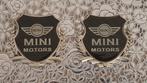 2X 3D Embleem Sticker Mini Cooper, Ophalen of Verzenden