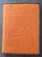 notitieboekje met leren omslag Kaunas Litouwen Lithuania, Ophalen of Verzenden, Nieuw