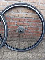 wielset, Fietsen en Brommers, Fietsonderdelen, Wiel, Vision/Shimano, Racefiets, Ophalen of Verzenden