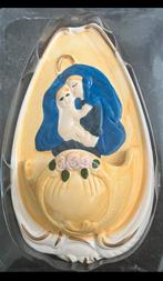 Wijwaterbakje… Maria met haar zoon…, Antiek en Kunst, Ophalen of Verzenden