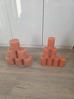 Stompkaarsen - 13 stuks - Nieuw, Ophalen, Overige materialen, Nieuw, Bruin