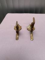 2 Koperen wandhaken., Ophalen, Koper