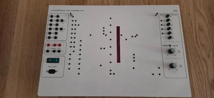ELWE PLC Simulator, Hobby en Vrije tijd, Elektronica-componenten, Gebruikt, Ophalen of Verzenden
