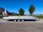 Hapert plateau aanhanger 600x220 3asser azure H-3, Auto diversen, Aanhangers en Bagagewagens, Ophalen, Nieuw