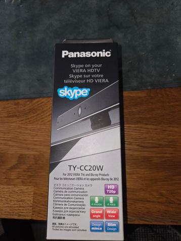 Panasonic Skype Camera TY-CC20W voor Viera TV beschikbaar voor biedingen