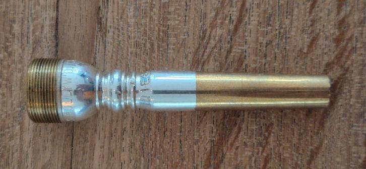 Bob Reeves 41ES/692sL Trompet Mondstuk Underpart, Muziek en Instrumenten, Blaasinstrumenten | Trompetten, Zo goed als nieuw, Bes-trompet