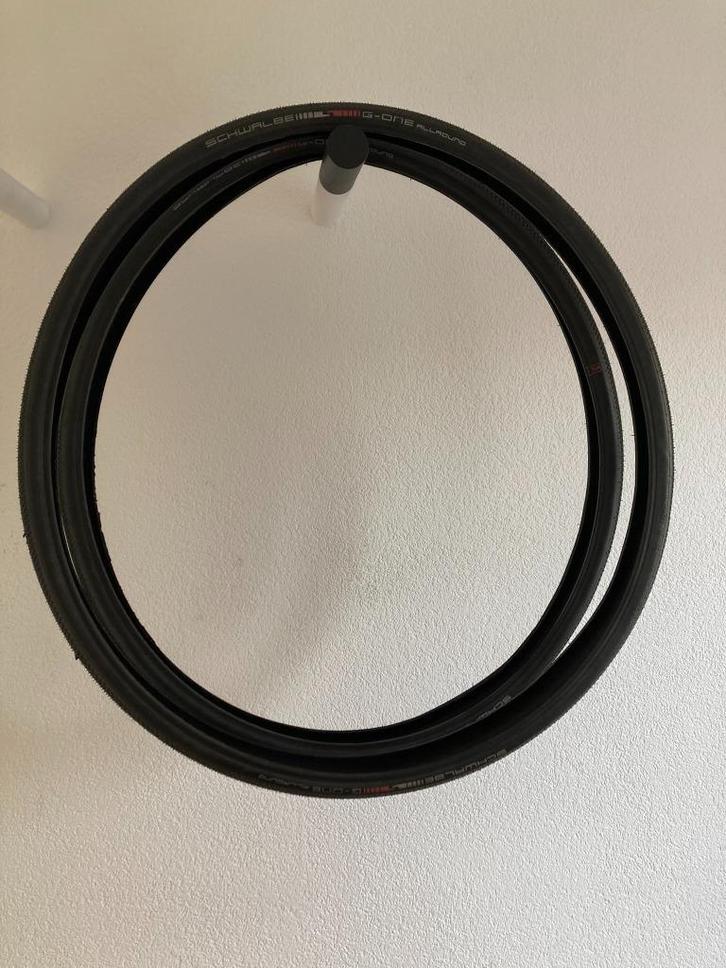 2x Schwalbe G-One Allround 35-622 28x1.35 –Zo goed als nieuw, Fietsen en Brommers, Fietsonderdelen, Zo goed als nieuw, Racefiets