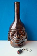 Oude Nogueras Comas Pisco fles/Inca Peru, Verzamelen, Merken en Reclamevoorwerpen, Ophalen of Verzenden, Gebruikt, Verpakking