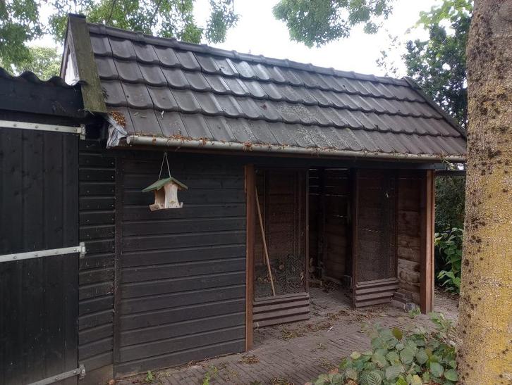 Gratis schuurmaterialen - zelf afbreken, Tuin en Terras, Tuinhuizen, Gebruikt, Schuur, Ophalen