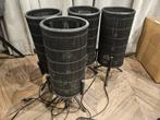 4 Tafellampen in goede staat, Ophalen, Zo goed als nieuw, Minder dan 100 cm, Modern