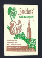 300 Groningen cafe rest BOSCHHUIS, Verzenden, Nederland