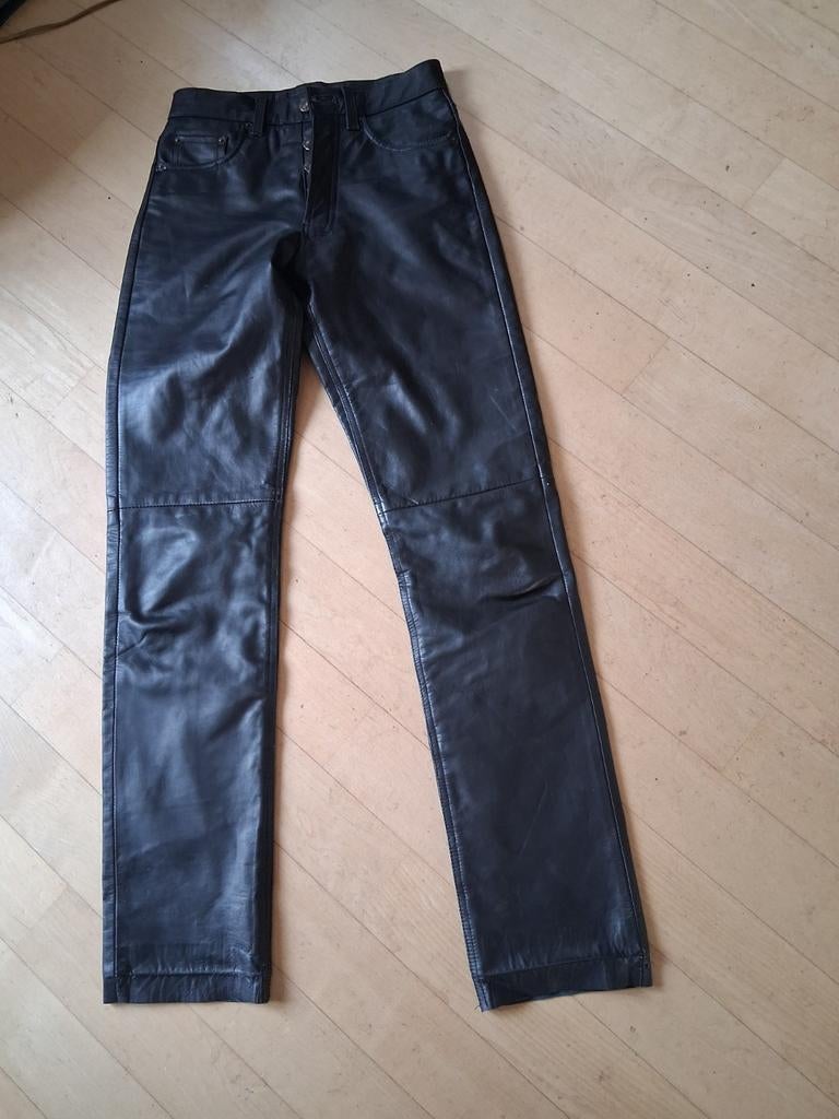 Zwart leren broek dames, Ophalen of Verzenden