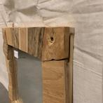 Spiegel - Teak lijst - 60 x 60 cm - Nieuw bij TTM Wonen, TTM Wonen, Meubels – (Perzische) Tapijten en Woonaccessoires, Taag 63, 2491 CS, Den Haag (Forepark)