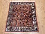 Vintage handgeknoopt perzisch tapijt sarough 151x100, 100 tot 150 cm, 100 tot 150 cm, Gebruikt, Rechthoekig