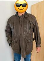 Leren heren jas  valt groter uit dan maat 58, Ophalen of Verzenden, Zo goed als nieuw, Maat 56/58 (XL)