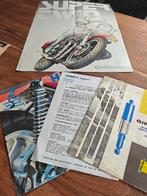 Vintage Motor Folders & Continental Poster - Jaren 80, Verzamelen, Merken en Reclamevoorwerpen, Ophalen of Verzenden